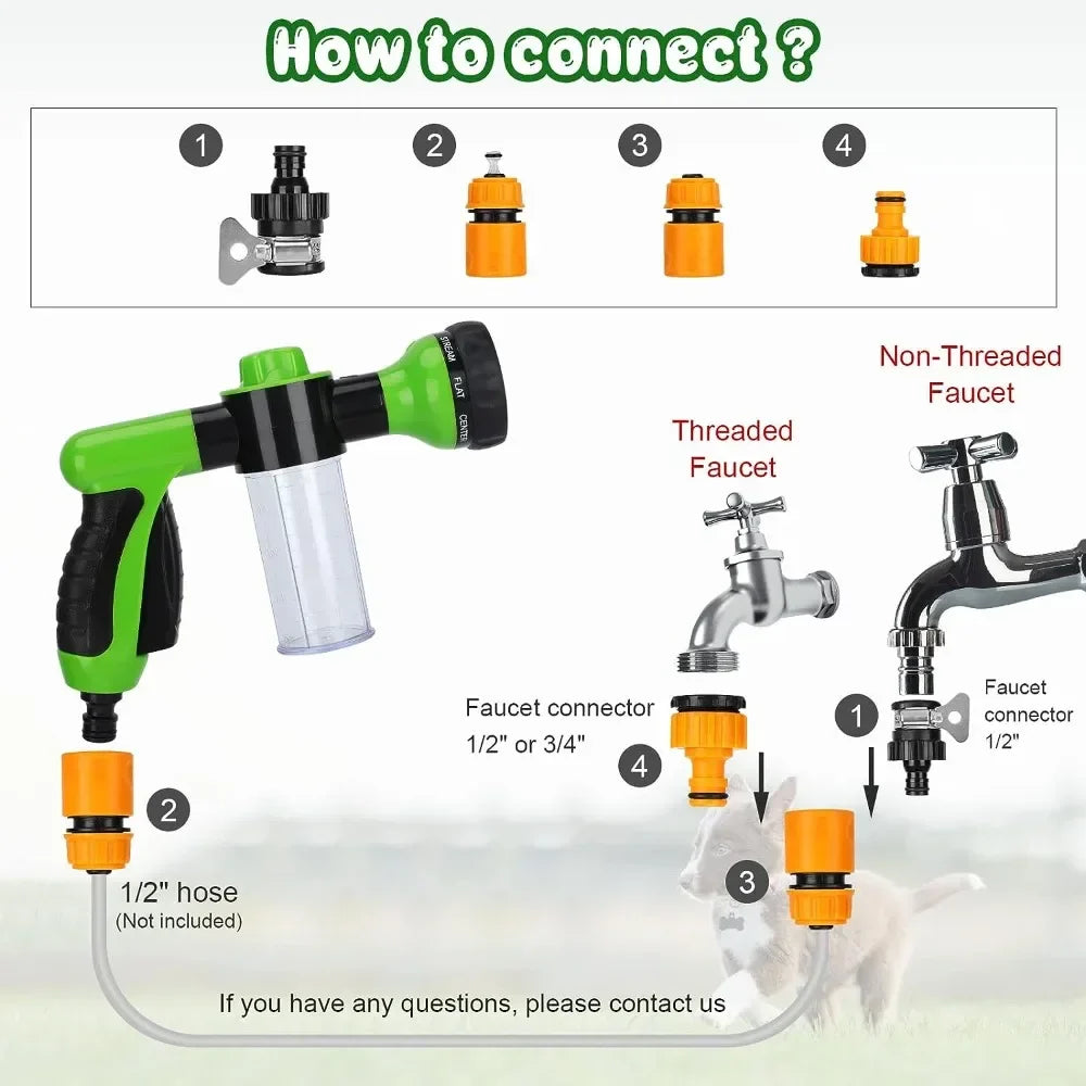 Pet Shower Delight Kit